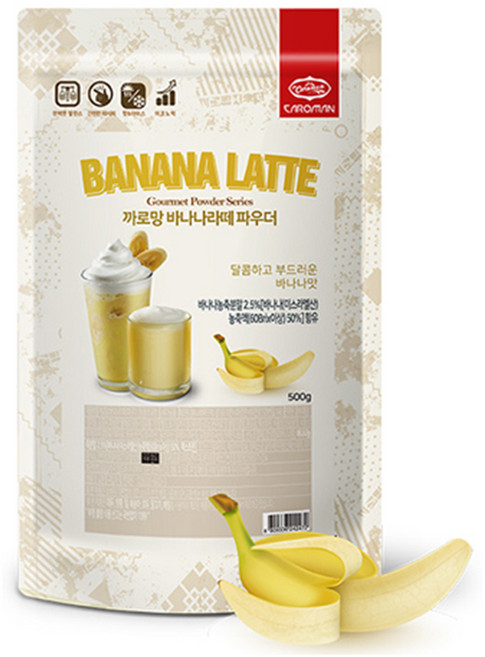 까로망 바나나 파우더 500g 1박스 12개, 1개입