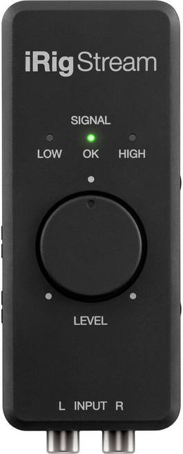 IK Multimedia iRig Stream 모바일 스트리밍 오디오 인터페이스 / 국내정품