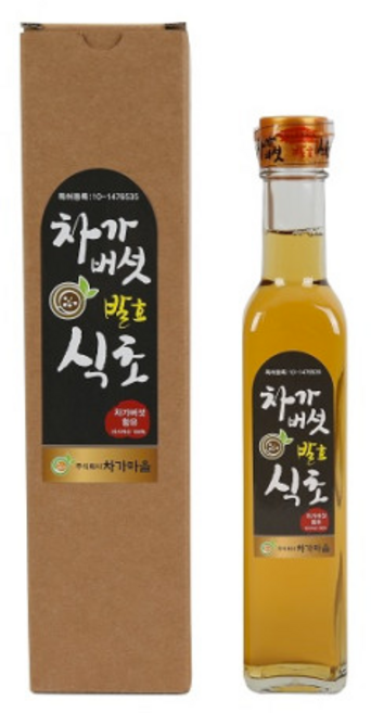 차가마을 차가버섯발효식초250ml 차가버섯발효식초스프레이 무료증정, 250ml, 1개