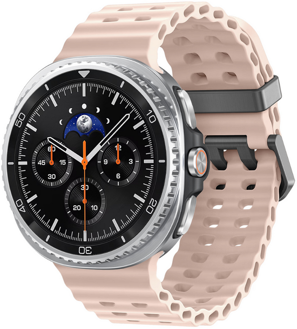 갤럭시워치8/8클래식 호환 스트랩 방수성 스포츠 마린 밴드 40mm 44mm 46mm, 핑크