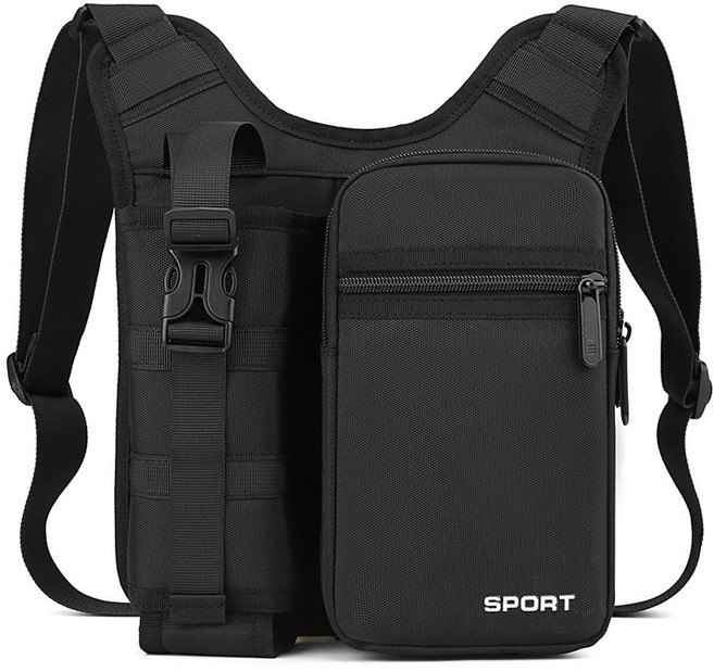 남성 아웃도어 스포츠 크로스 물병 백