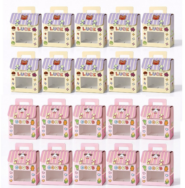 그니주니 구디백 손잡이 선물상자 2종, 20개, 굿럭응원