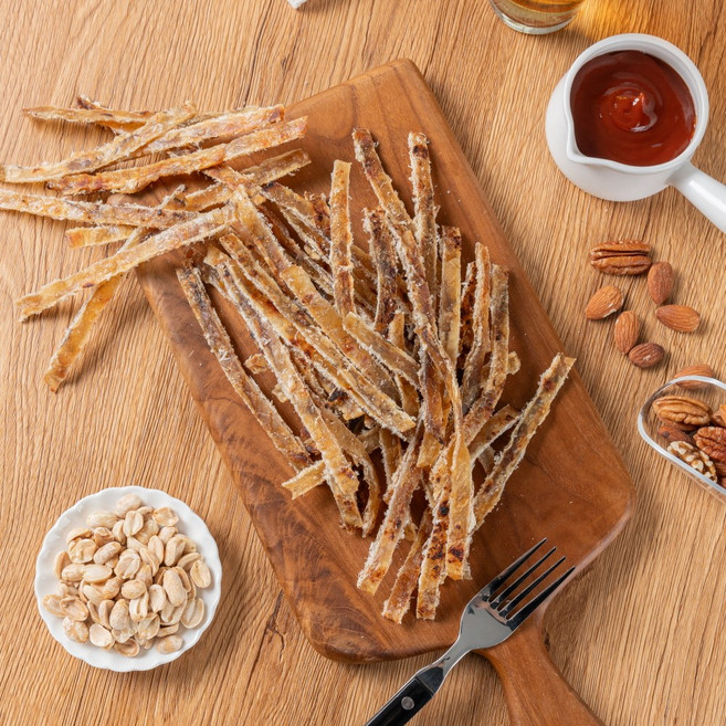 장족상회 아귀스틱 150g 쫀득한 구운 아귀포 아귀채, 1개