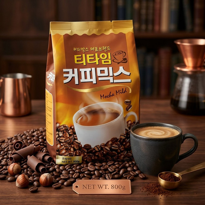 자판기용 믹스커피 티타임, 800g, 1개, 1개입