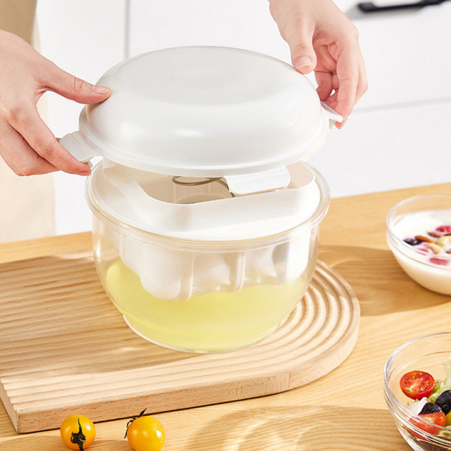 유청분리기 꾸덕 치즈메이커 그릭요거트 리코타 치즈 3L 대용량 야채짤순이 야채탈수 오이지 P805-O