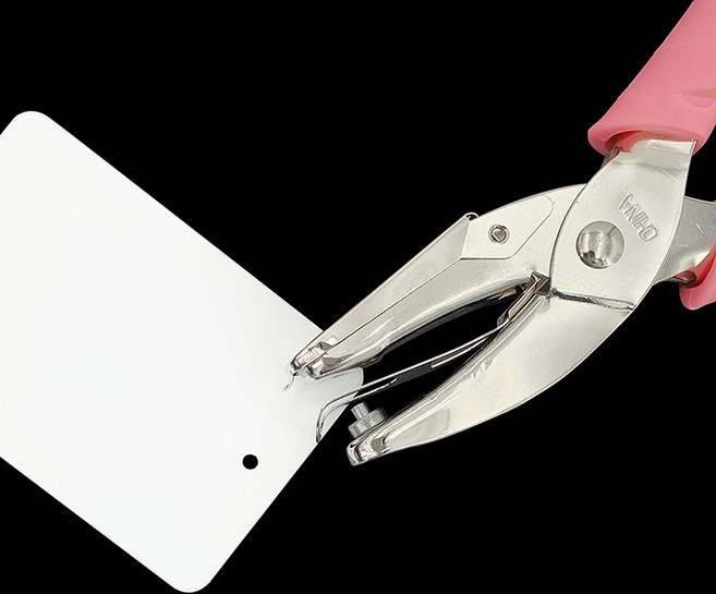 팡스몰 귀걸이 택 악세사리 펀치 택펀치 타공펀치 종이 구멍 펀칭기, 1.5mm