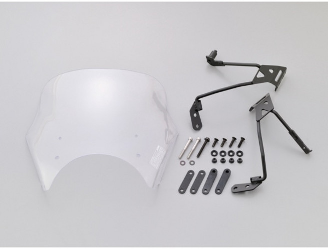 DAYTONA 擋風鏡 適用於 HONDA CB350 / CB350RS, 透明 (請先詢問商品庫存), 1個