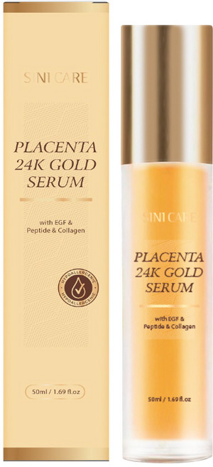 시니케어 플라센타 24K 골드 세럼 양태반 국내정식수입, 50ml, 1개