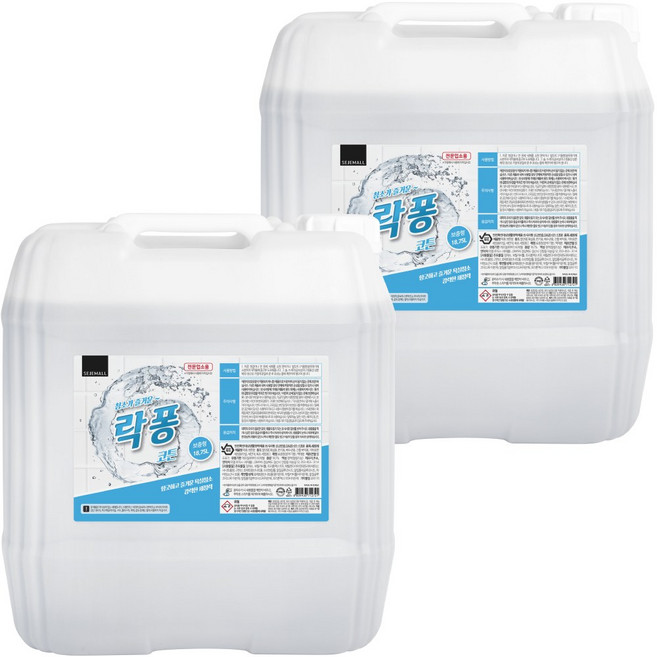 락퐁 코튼 욕실세정제, 18.75L, 2개