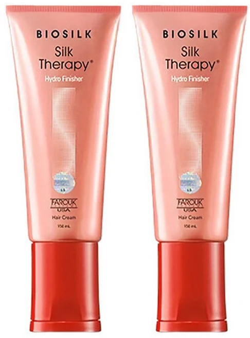 실크테라피 하이드로 피니셔 헤어 크림 150ml x2, 2개 - 쿠팡