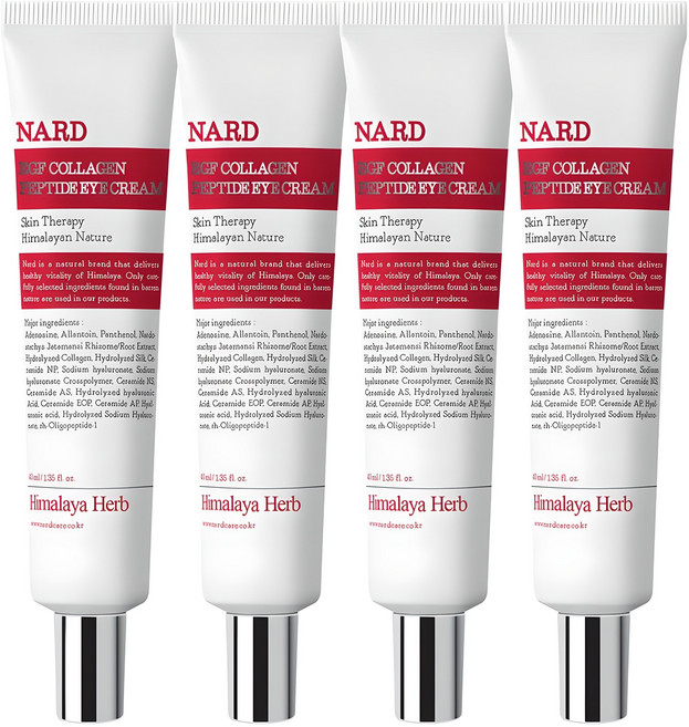 나드 EGF 콜라겐 펩타이드 아이크림, 40ml, 4개