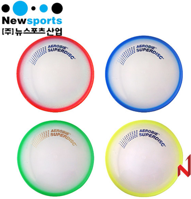 뉴스포츠 에어로비 슈퍼디스크 1개입, 파랑, 1개