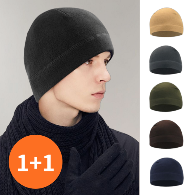 어반프런 방한모자 겨울 비니 기모 러닝 모자