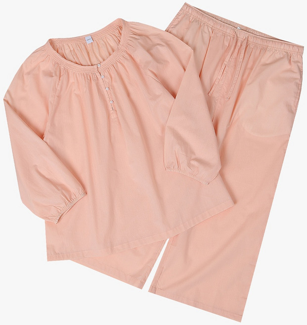 애니바디NC청주점 [*로맨틱위크*] 여성 면 7부 파자마 세트 - 노카라 ANJS26212 NC청주점