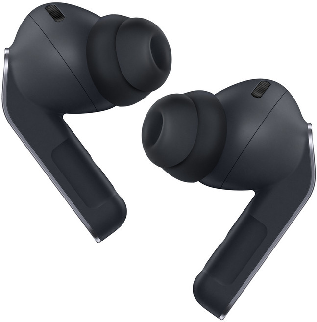 더조은셀러 이중 더블팁 이어캡 이어팁 한 쌍 갤럭시 버즈4프로 버즈3프로 호환, 블랙, 1세트, 갤럭시 버즈4프로/버즈3프로