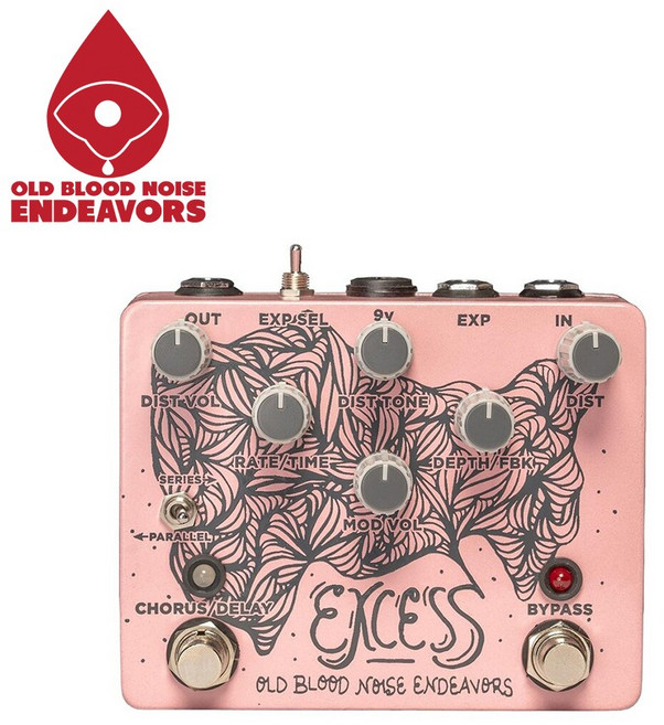 Old Blood Noise Endeavors Excess Distortion & Chorus/Delay, Old Blood Noise (OBNE) - Excess / 디스토션 & 코러스 & 딜레이