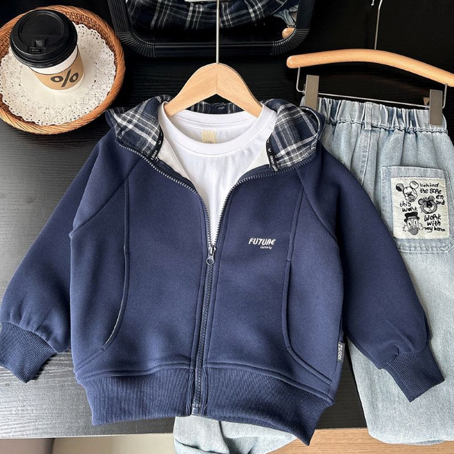 루비키즈 봄 가을 간절기 아동 남아 여아 후드 집업 맨투맨 B165