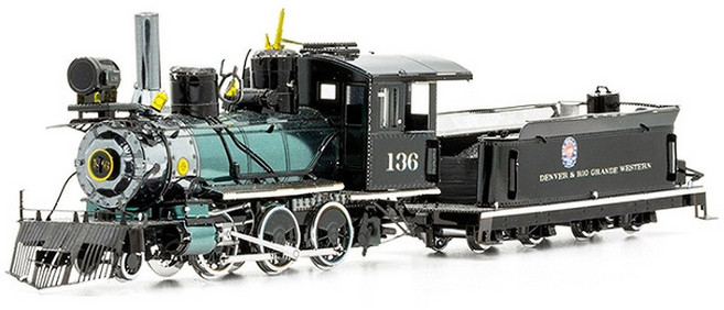 [알꿀밤-메탈퍼즐-레드리뎀션] 웨스트 2-6-0열차-컬러, 1개