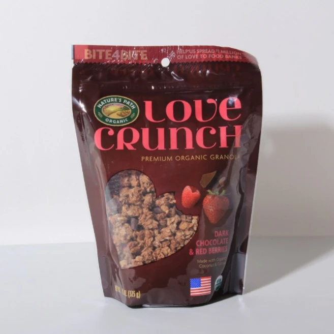 유기농 그래놀라 러브크런치 다크초코 앤 베리, 325g, 1개 - 쿠팡