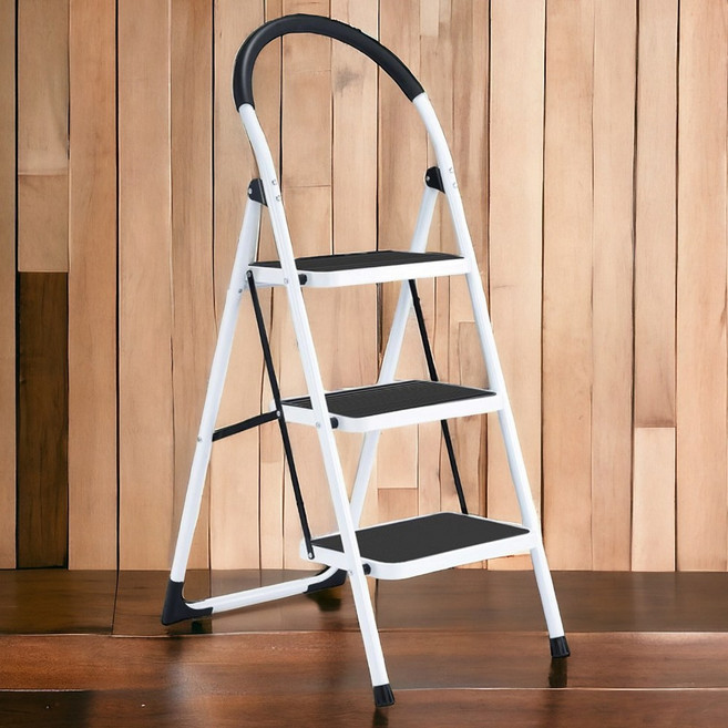 자광 계단형 접이식 사다리3단A형 광폭 안전발판 계단식사다리, 상세페이지 참조, 1개