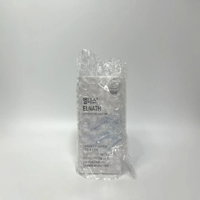 엘나스 Calm & Relax 영양제 L테아닌, 60정, 1개 - 쿠팡