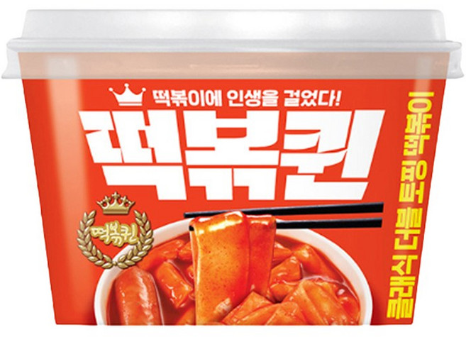떡볶퀸 클래식 더블토핑 떡볶이, 6개, 100g