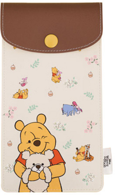 [디즈니]곰돌이 푸 펜슬 파우치, 1개, 브라운