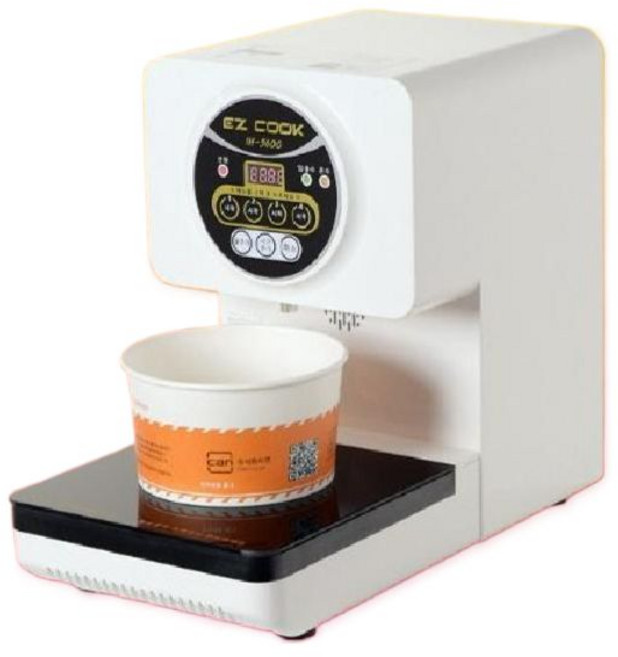 한강 라면 기계 편의점 뽀글이 즉석 인덕션 조리기 업소용 자동 끓이는 식당 매점 캠핑장 쿠커, 생수사용