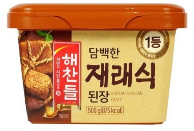 Haechandle 韓式傳統味噌醬, 1個, CJ味噌醬500g, 500g