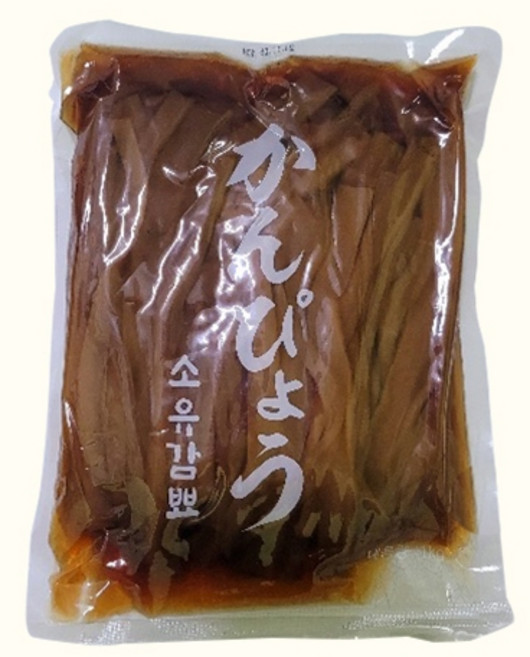 조미간뾰 박고지 절임 박꼬지 박발랭이 간표 소유간표, 1kg, 1개