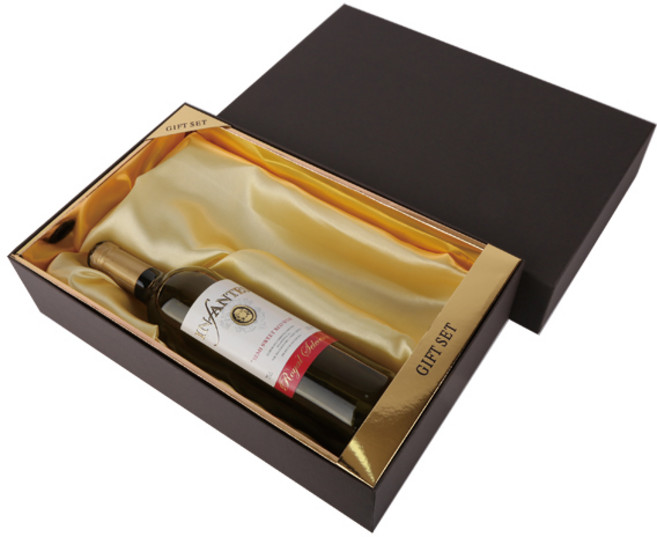 [와인케이스] 2본입 밤색 무인쇄 10ea