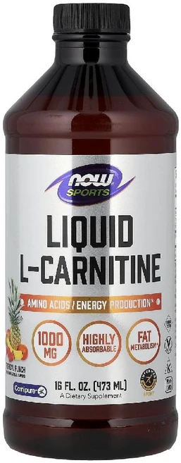 NWF 스포츠 리퀴드 l-카르니틴 Carnitine 트로피컬 펀치 473ml(16fl oz) 1개, 473ml - 쿠팡