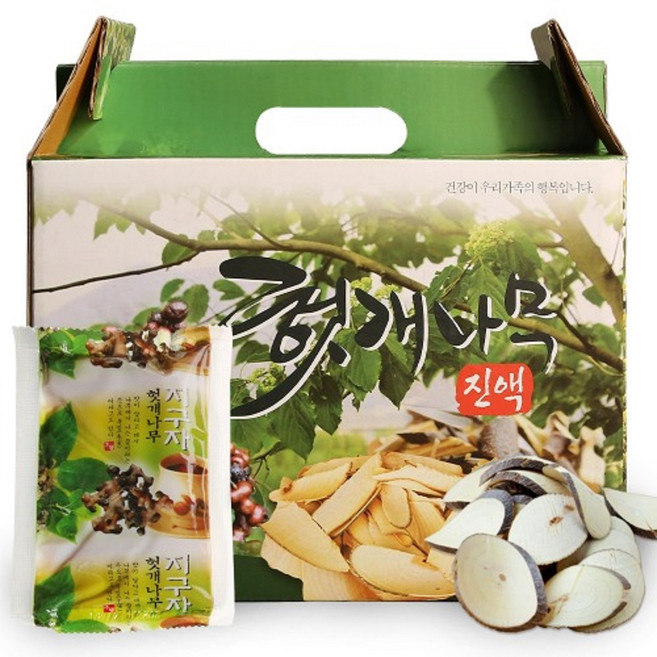 국내산 헛개나무즙 헛개나무추출액 가지 열매 진액 목밀 헛개즙 헛개진액 100ml x 60p, 60개