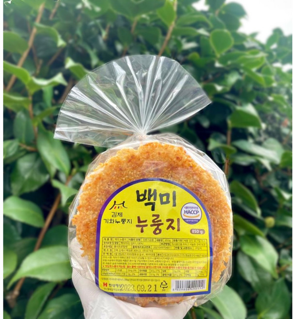 누룽지 백미 다이어트 탕 간식 스낵 칩 850g, 1개