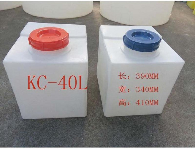 대형 사각 플라스틱 대용량 보관 물탱크 스탠드형, 세로 40 L-3, 1개