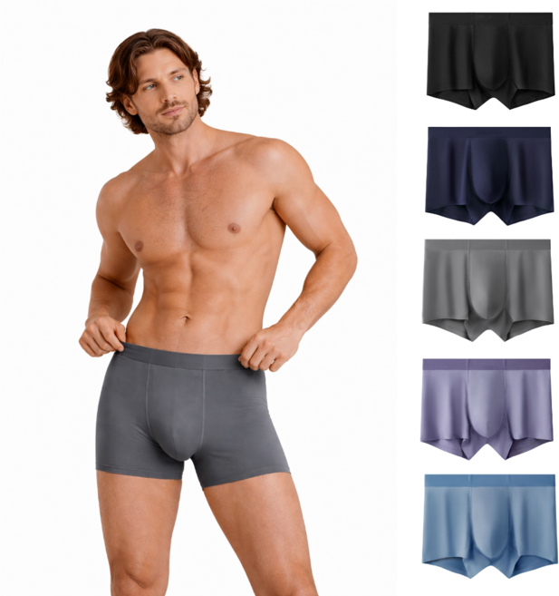 MS HOME 남성 심리스 모달 드로즈 빅사이즈 5종세트