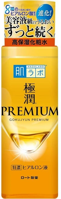 Hadalabo 하다라보 고쿠준 프리미엄 히알루론 로션, 2개, 170ml - 쿠팡