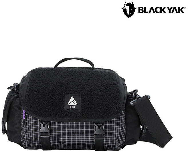 블랙야크 bcc 클라이밍크로스숄더백 아웃도어 캠핑 등산가방 카메라백 2BYABXU945, FREE, BLACK