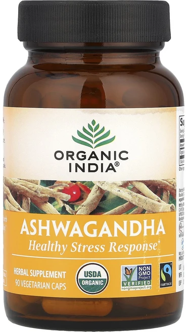 몸관리하세요 겨울입니다 Organic India 아슈와간다 베지 캡슐 90정(캡슐 1정당 400mg) 특별관리진행, OrganicIndia아슈와간다베지캡슐90정캡슐1정당4, 1개, 90정 - 쿠팡