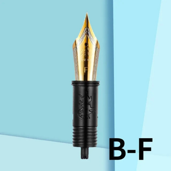 DIY 필기구 Jinhao X350 X850 100 9036 9056 만년필 학교 사무용품 No. 35 펜촉 s 6 EF/F/M 교체 분수 3PCs, [03] 3PCS gold F