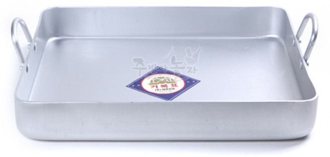 사각본철 철판 닭갈비팬 곱창팬 사각철판 업소용 4종, 1개, 소소-365x305x52