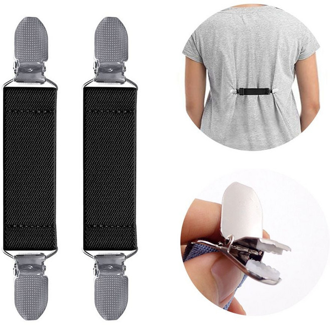 의류 옷 소매 고정 집게 와이셔츠 짧은 멜빵 집게 2Pssnn12170514ii_wdwd