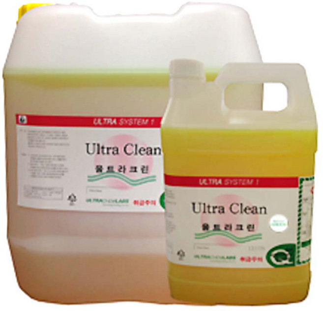 울트라 크린 3.75L 18.75L 고농축 다목적 세제 일상 관리 세정제 바닥 건물 벽 외벽 스테인레스 스텐 레스 유리 물 청소 세척, 1개