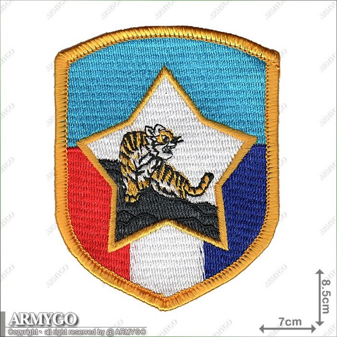 ARMYGO 陸軍109旅臂章 大膽部隊 精緻刺繡
