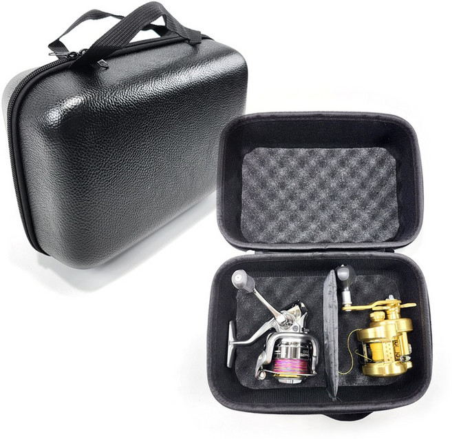 WA 베이트릴 EVA 하드 케이스 보관 파우치 릴케이스, 1개