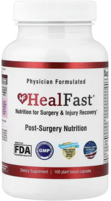 HealFast 수술 후 영양 공급 종합 보충제, 1개, 100정 - 쿠팡