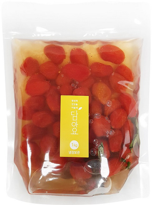 담아요 수제 토마토바질청(바질토마토청), 토마토바질청 1kg(파우치), 1kg, 1개