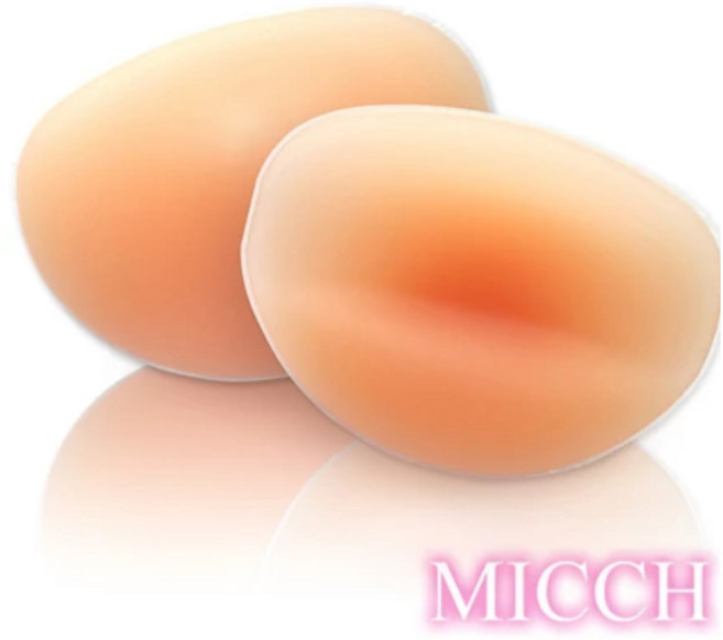 MICCH 矽膠爆乳義乳胸墊，下厚上薄設計，自然提升胸型