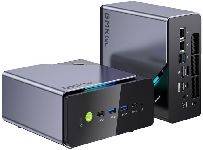 GMKtec K12 PC OCuLink AMD Ryzen 7 H 255(8745HS Radeon 780M M.2 2.5GbE LAN HDMI 2.1 USB4 SSD