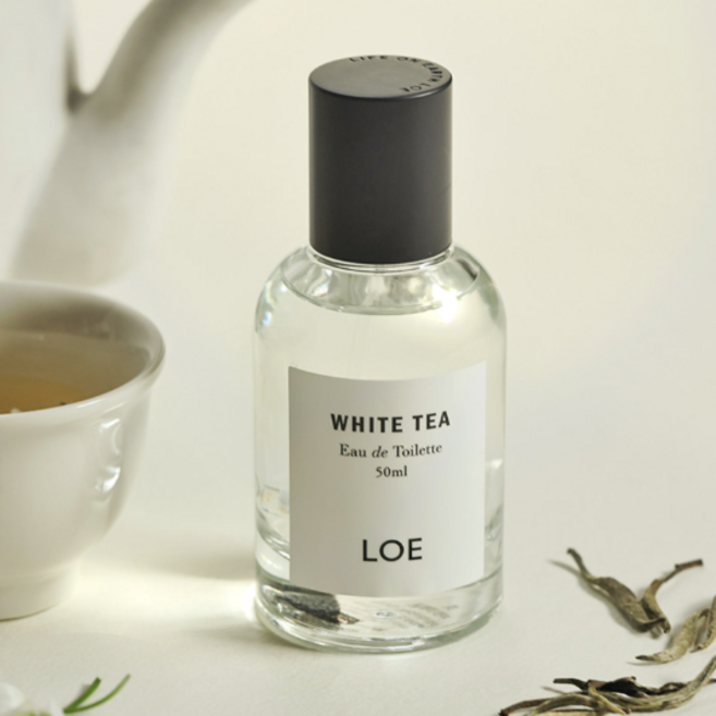 LOE 香水 50ML 附專櫃提袋, 1個, WHITE TEA 白茶